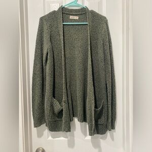 Green Hollister Cardigan